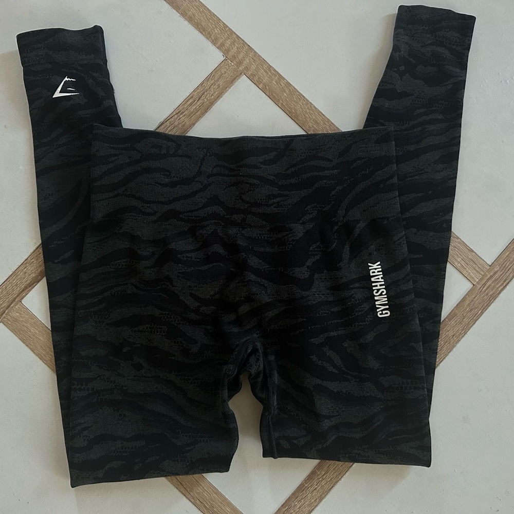 Gymshark Black Adapt Animal Seamless Leggings Small